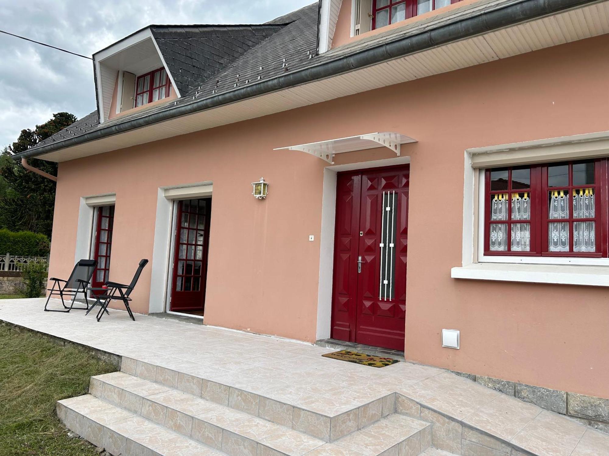 Gite La Maison Rose Lannemezan Buitenkant foto