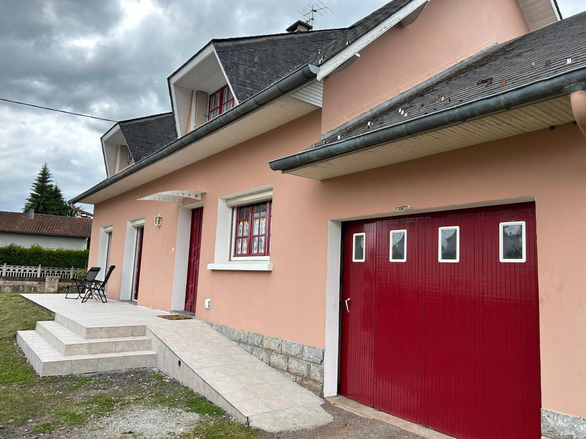 Gite La Maison Rose Lannemezan Buitenkant foto